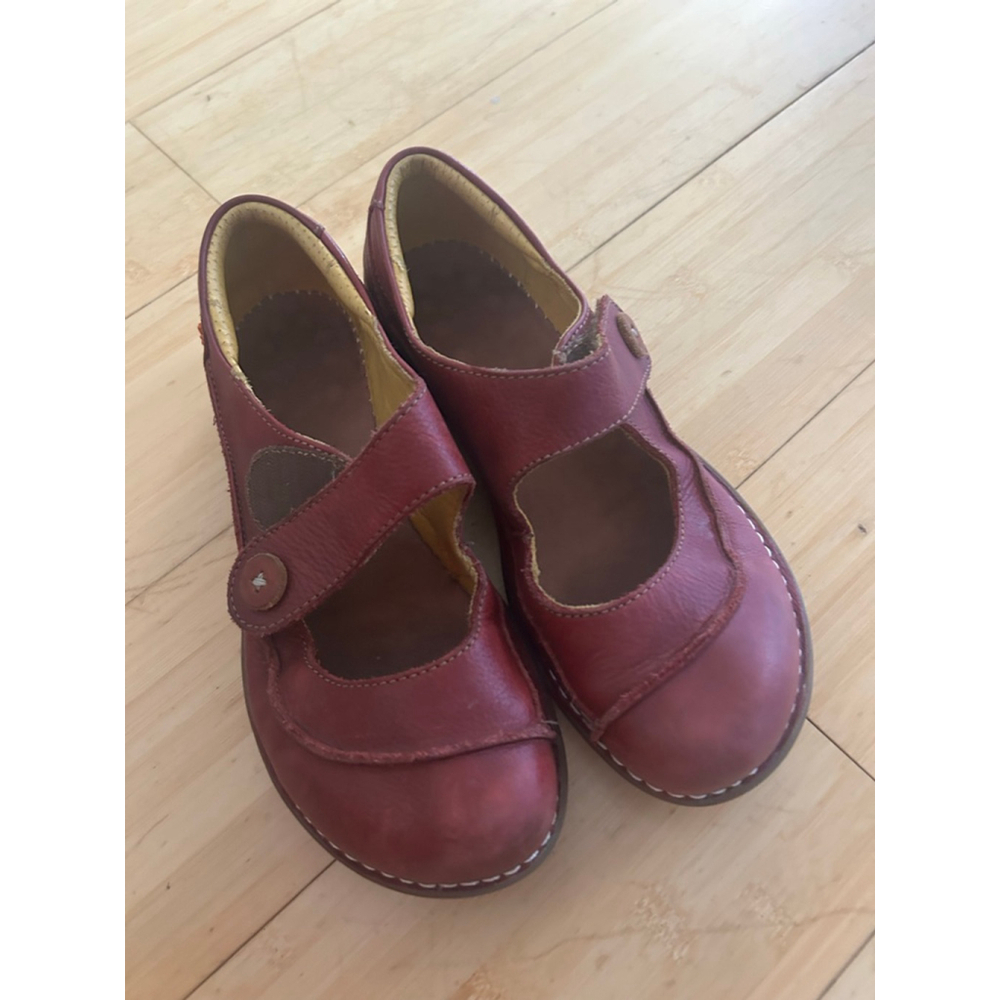 The art company shoes mary Jane style size 9 red clog